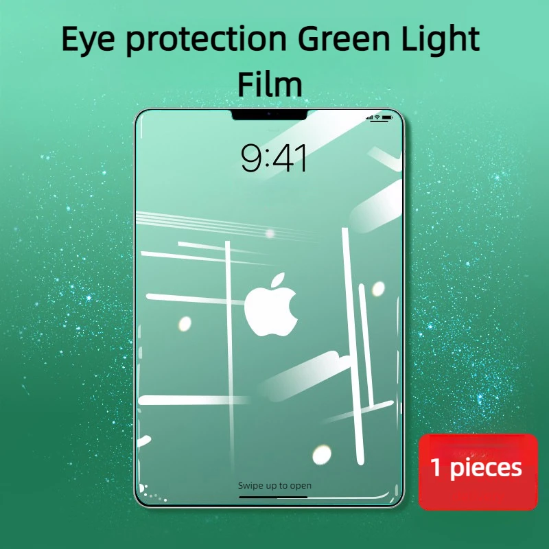 Suitable for iPad tempered film, suitable for iPad Pro full screen 2020 new Air4 green film 10.2 for Apple 2019 tablet Pro