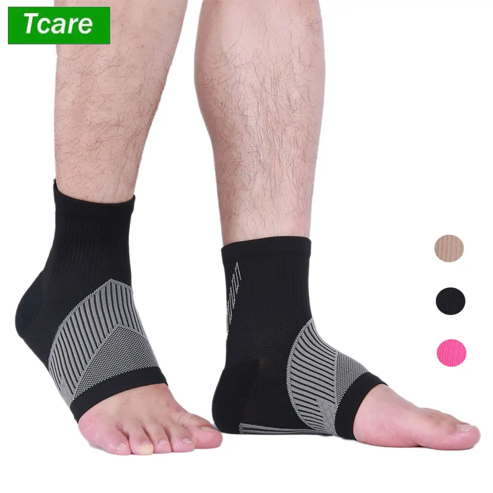 

Tcare 1 Pair Plantar Fasciitis Socks with Arch Support for Men Women -Best Ankle Compression Socks for Foot and Heel Pain Relief