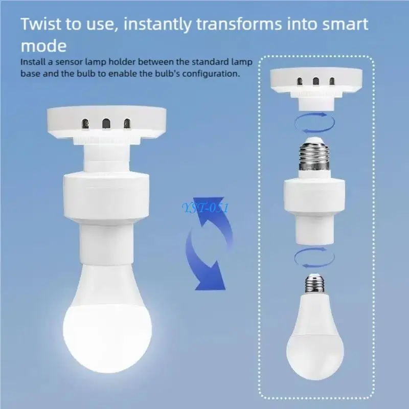 movimiento E15A movimiento E27 LE LED BASE BUSBOR DEL BOMBA BOMBA SECTURAD