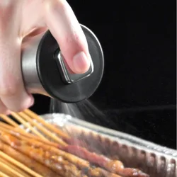 304 Stainless Steel Glass Oil Sprayer, 200ml Kitchen Oil Mister for Air Fryer, BBQ, Cooking, Olive Oil Spray Bottle Kitchen Tool
