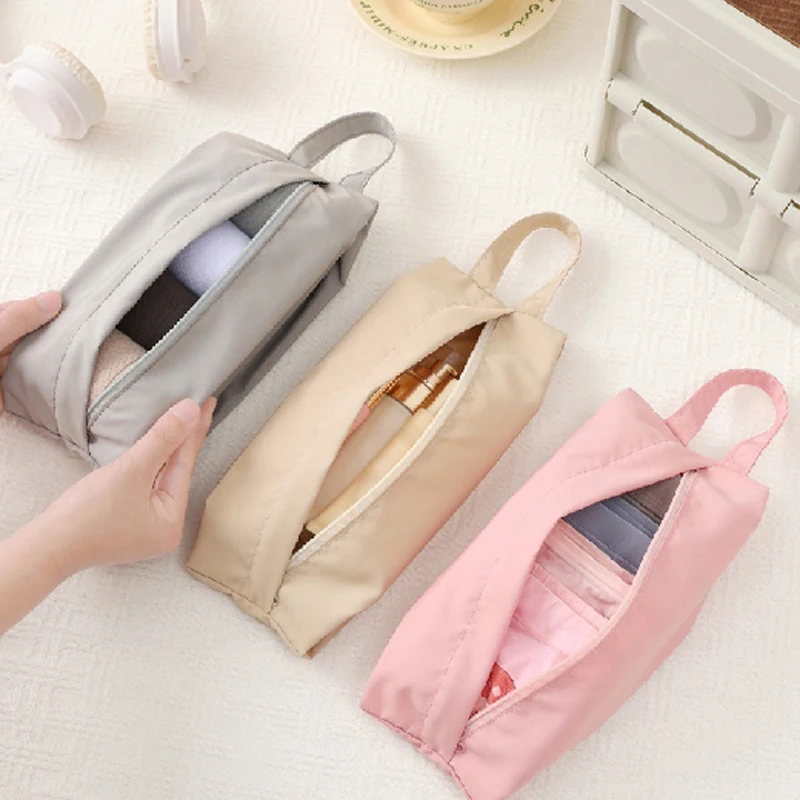 Socks And Underwear Storage Bag New High Capacity Portable Travel Sorting Small Bag Folding Hand Wash Cloth Makeup Bag