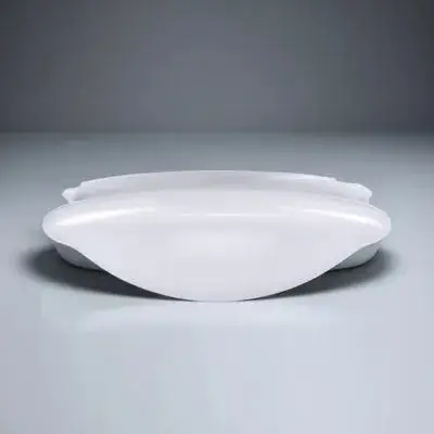 

Ceiling Lamp Shade White Plastic Mushroom Replacement for Light Cover Flush Mount