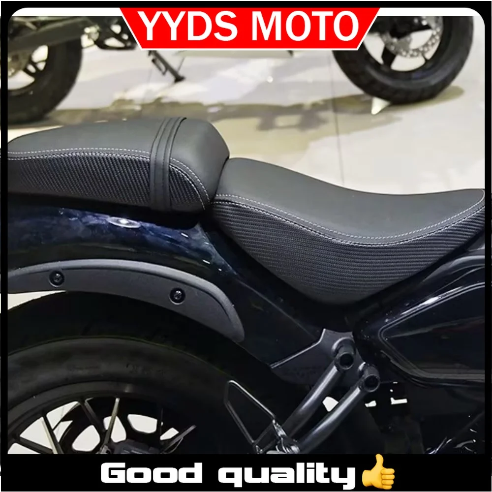 FOR VOGE CU525 CU-525 525CU modified seat cushion assembly front and rear thickened soft and high split seat cushion waterproof