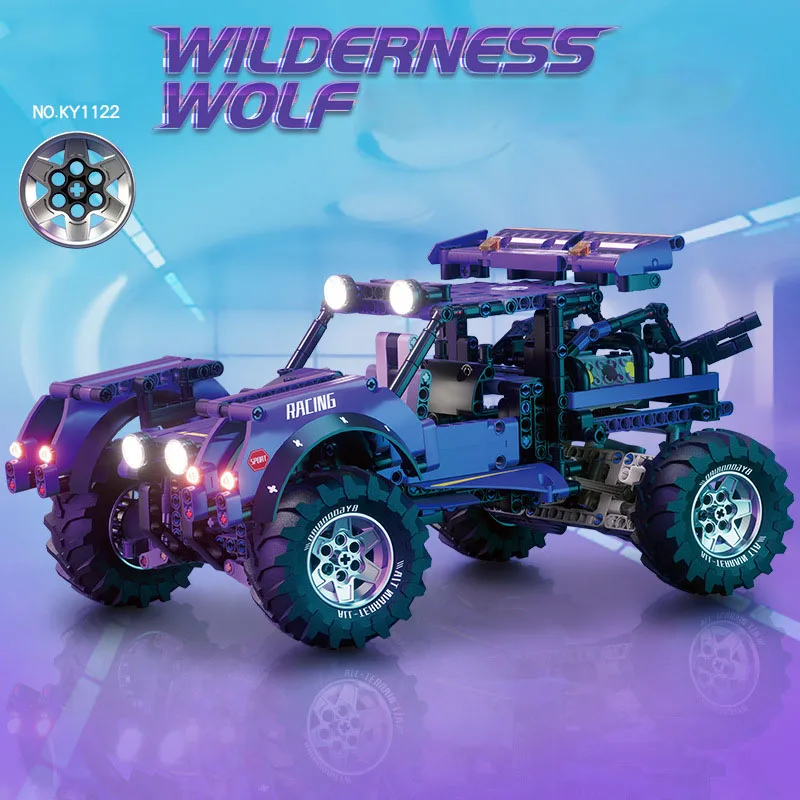 Technical ORV ATV Building Block Raptor Pickup Truck Model 2IN1 Buddgy Vehicle Steam Construction Brick Toys For Kids Gifts