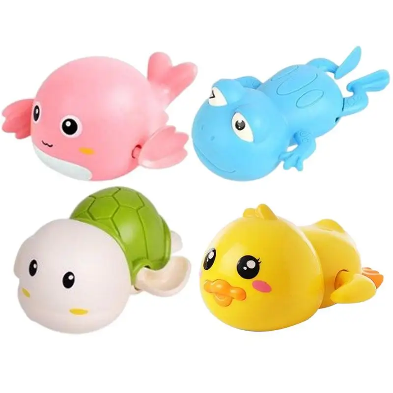 

Bathtub Water Toy Spinning Wind Up Infant Bathtub Toy For Desk Whale Duck Turtle Frog Toddler Bath Toys Fountain Toddler Pool