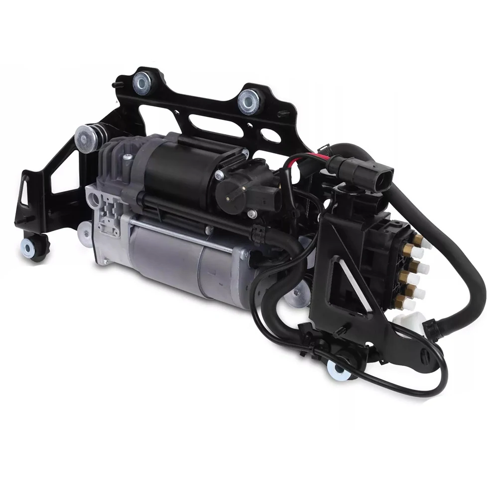 Air Suspension Compressor Pump with Bracket For 12-14 Audi A6 Bentley Mulsanne 4H0616005