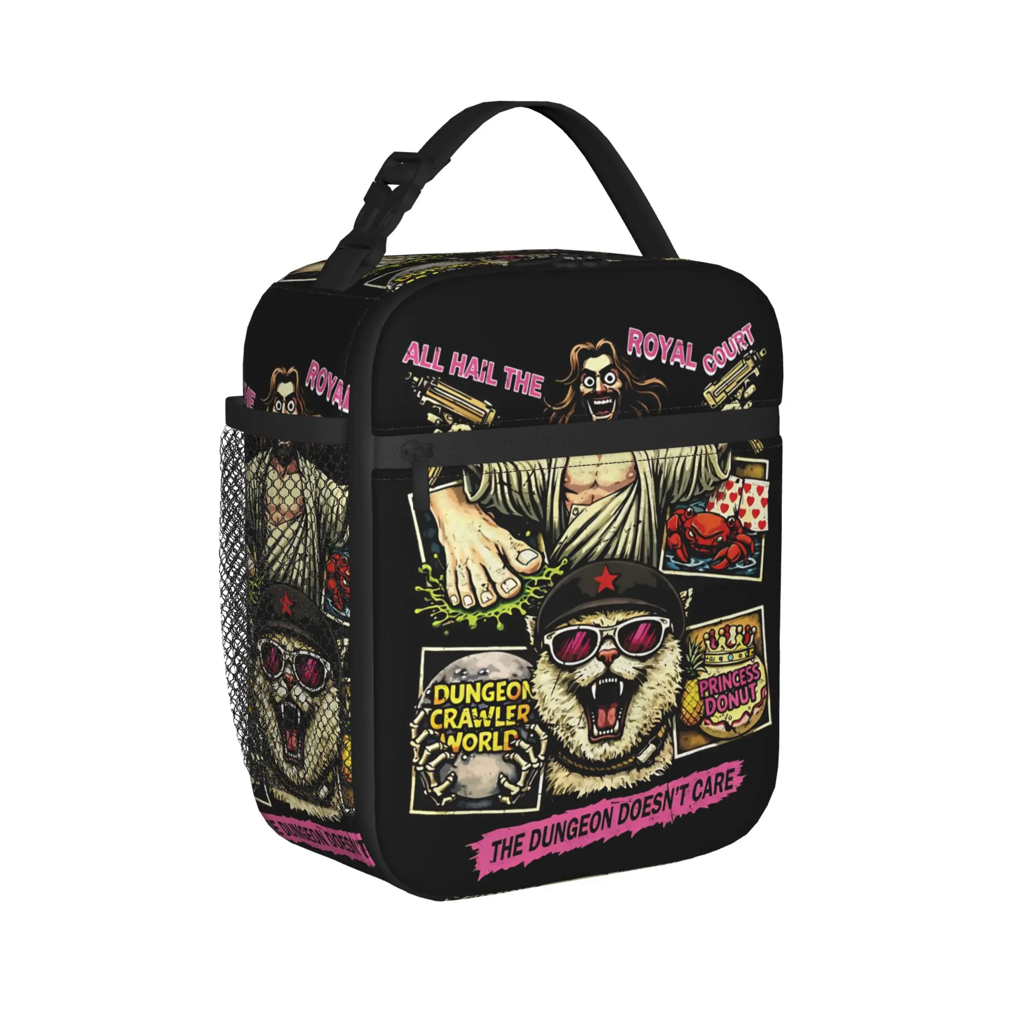 Dungeon Crawler Carl royal court Princess Donut DCC  Insulated Lunch Bags Leakproof  Lunch Container Cooler Bag Tote Lunch Box
