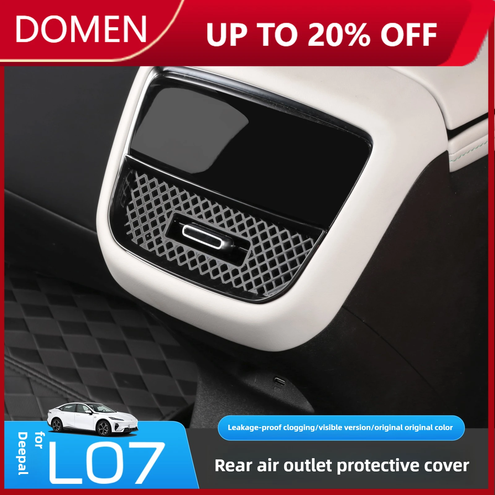 

Для Changan Deepal S7/S07/SL03/L07 автомобильный задний ряд кондиционер защитная крышка воздуховыпускное отверстие предотвращает засорение крышки аксессуары