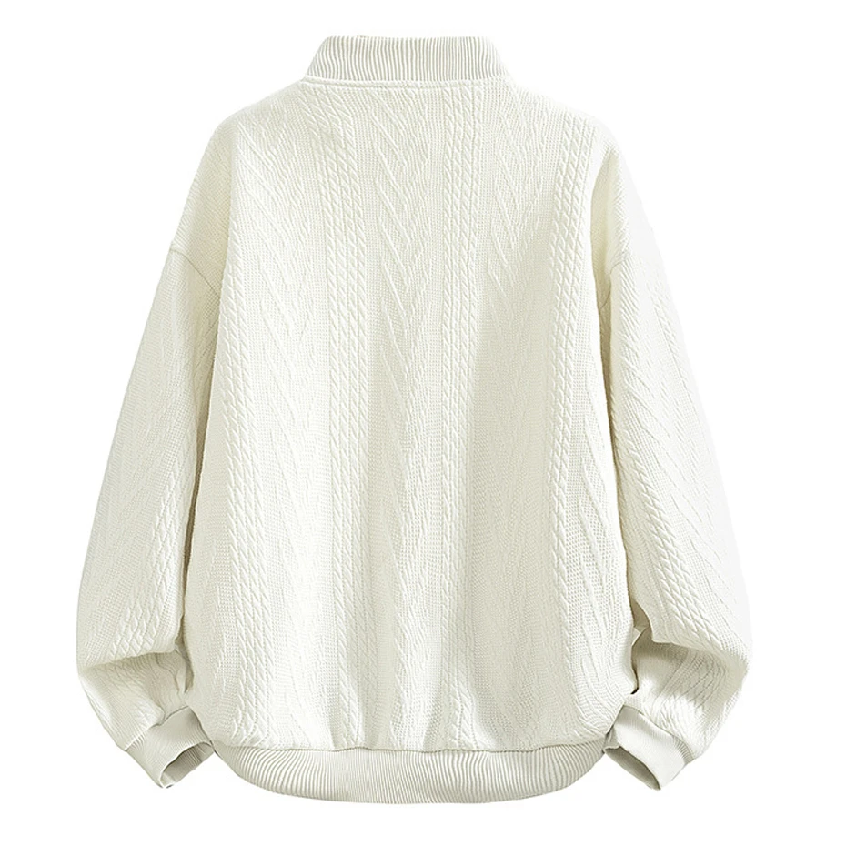 Knitted Baseball Jacket Men 8X - Varsity Jacket Letterman 评论和价格