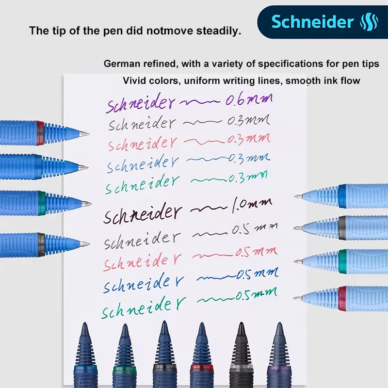 Schneider One Business Rollerball Pen ISO Document Use Premium German Quick Drying Water Resistant Professionals Signature Tools