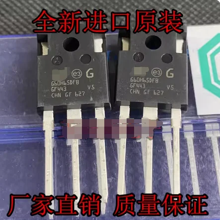 10PCS/LOT ORIGINAL NEW G60H65DFB STGWA60H65DFB TO-247 LONG LEADS POWER TUBE IGBT TRANSISTOR