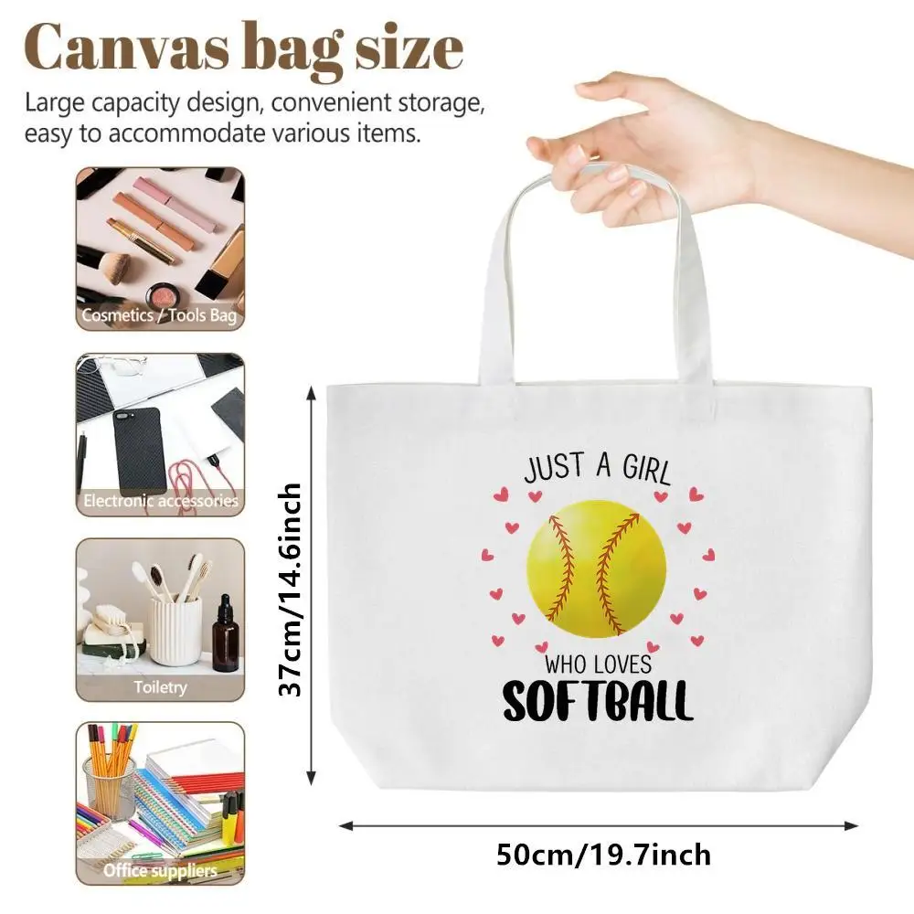 Сумка-тоут для софтбола. Идеальный подарок для женщин-игровков — маме, сестре, коллокера или BFF.