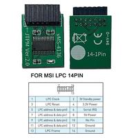 Encryption Security Module Remote Card LPC MSI Interface TPM 2.0 Version 2.0 12 14 18 20-1pin Pin For Multi Brand Motherboard