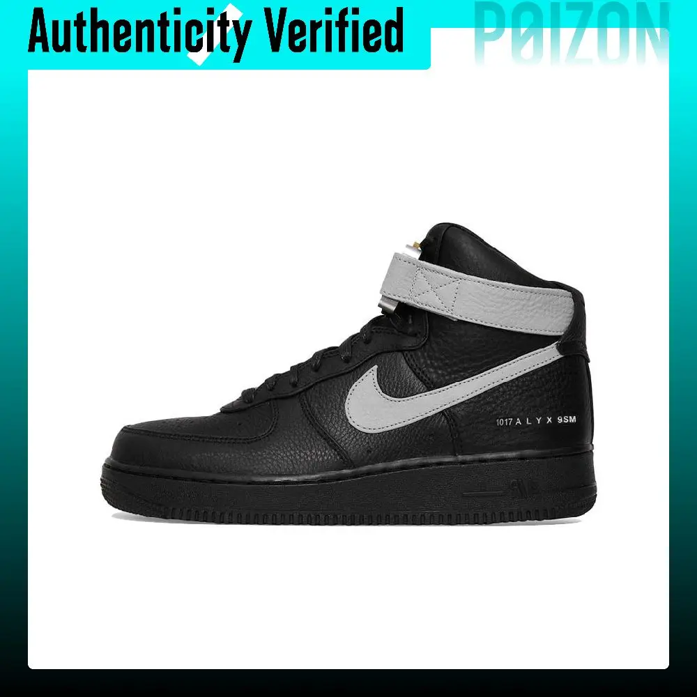 1017 ALYX 9SM x Nike Air Force 1 Top Grain Cow Leather Slip Resistant Cushioning Abrasion Resistant CQ4018-003