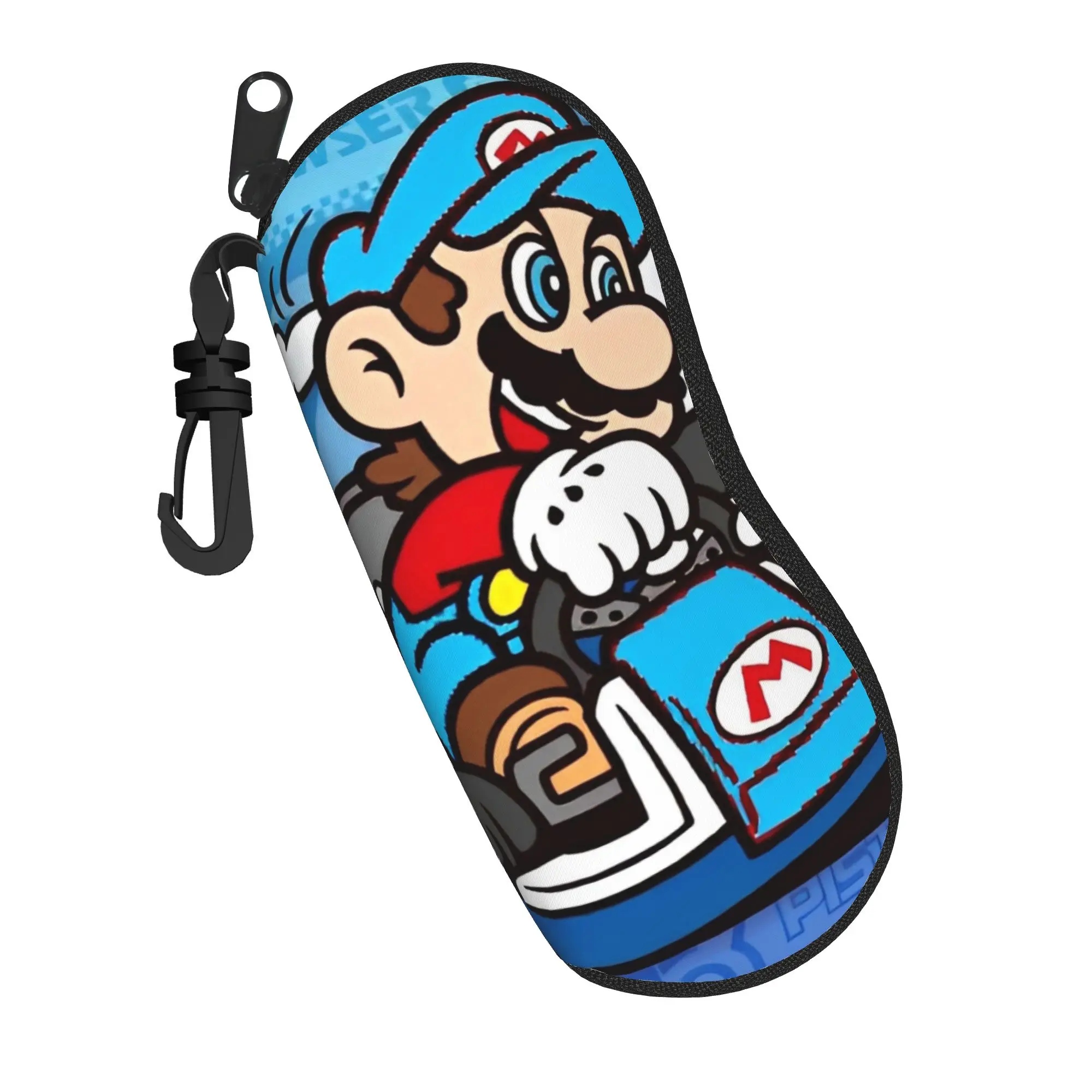 

Футляр для очков Marios: противоударный, для мужчин и женщин, с мультяшным дизайном, для солнцезащитных очков, защитный чехол-бокс