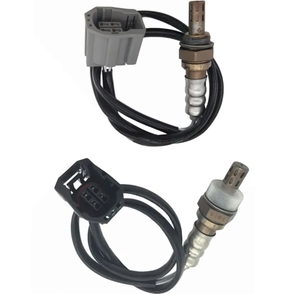 2PCS Front & Rear LF66-18-861B LF68-18-861B Lambda O2 Oxygen Sensor Fit for Mazda 3 2.0L 2004-2009 5 2.3L NO# 234-4390 234-4396