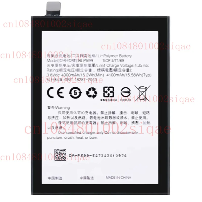 

BLP599 Li-ion Battery For OPPO R7P R7 Plus 4100mAh Good Quality Replacement New