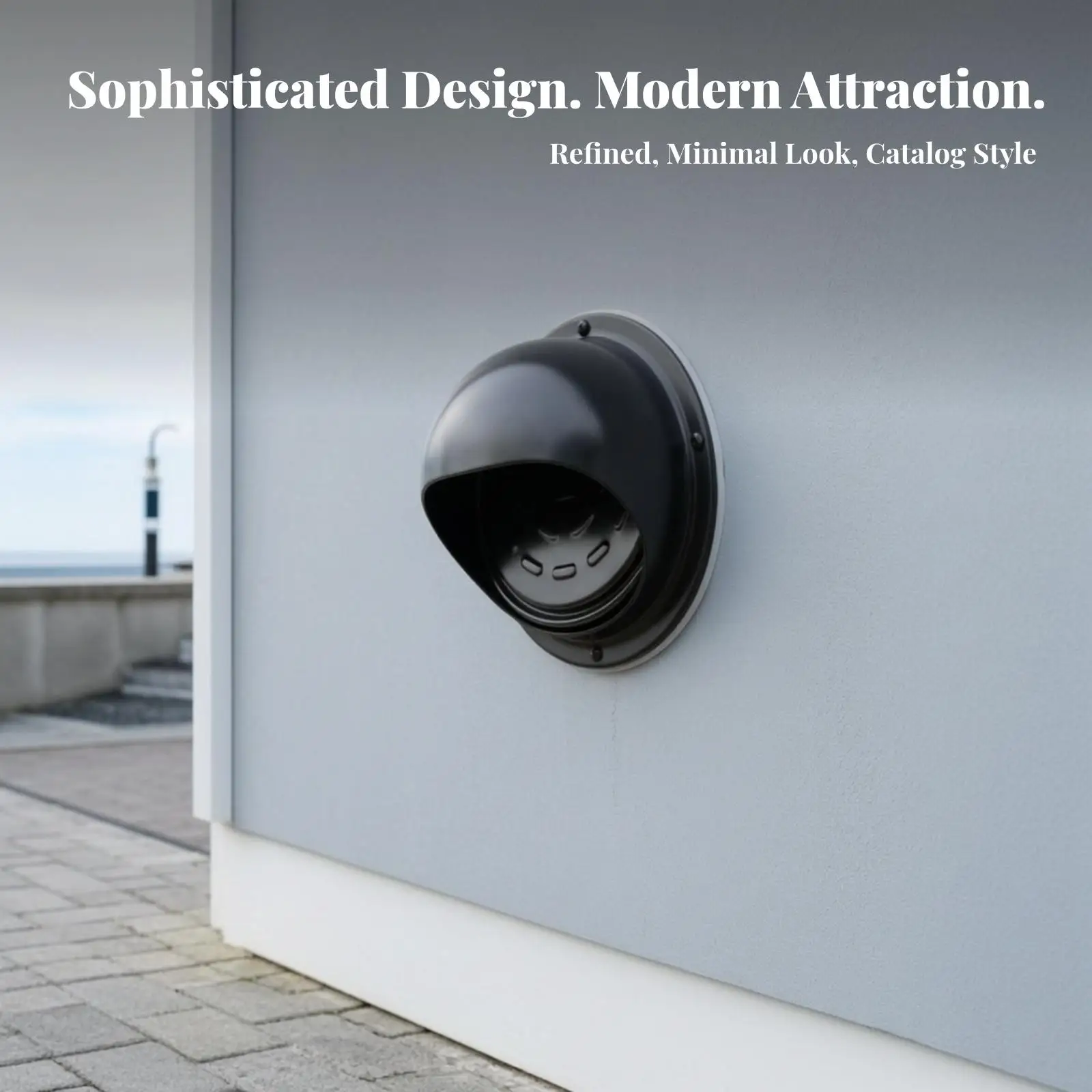 Round Wall Exhaust Vent Cover 201 Stainless Steel Dryer Vent Hood with Shield for Laundry Room