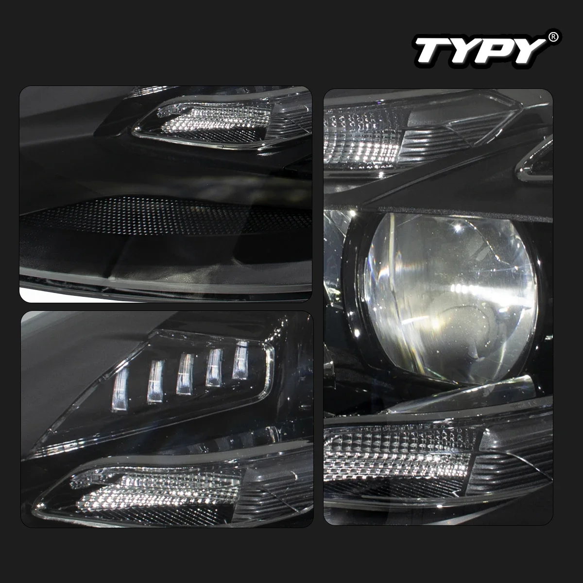 

TYPY новая светодиодная фара, обновленная, модифицированная для Porsche Panamera, фара 2017-2023, динамический сигнал, налобный фонарь, автоаксессуары