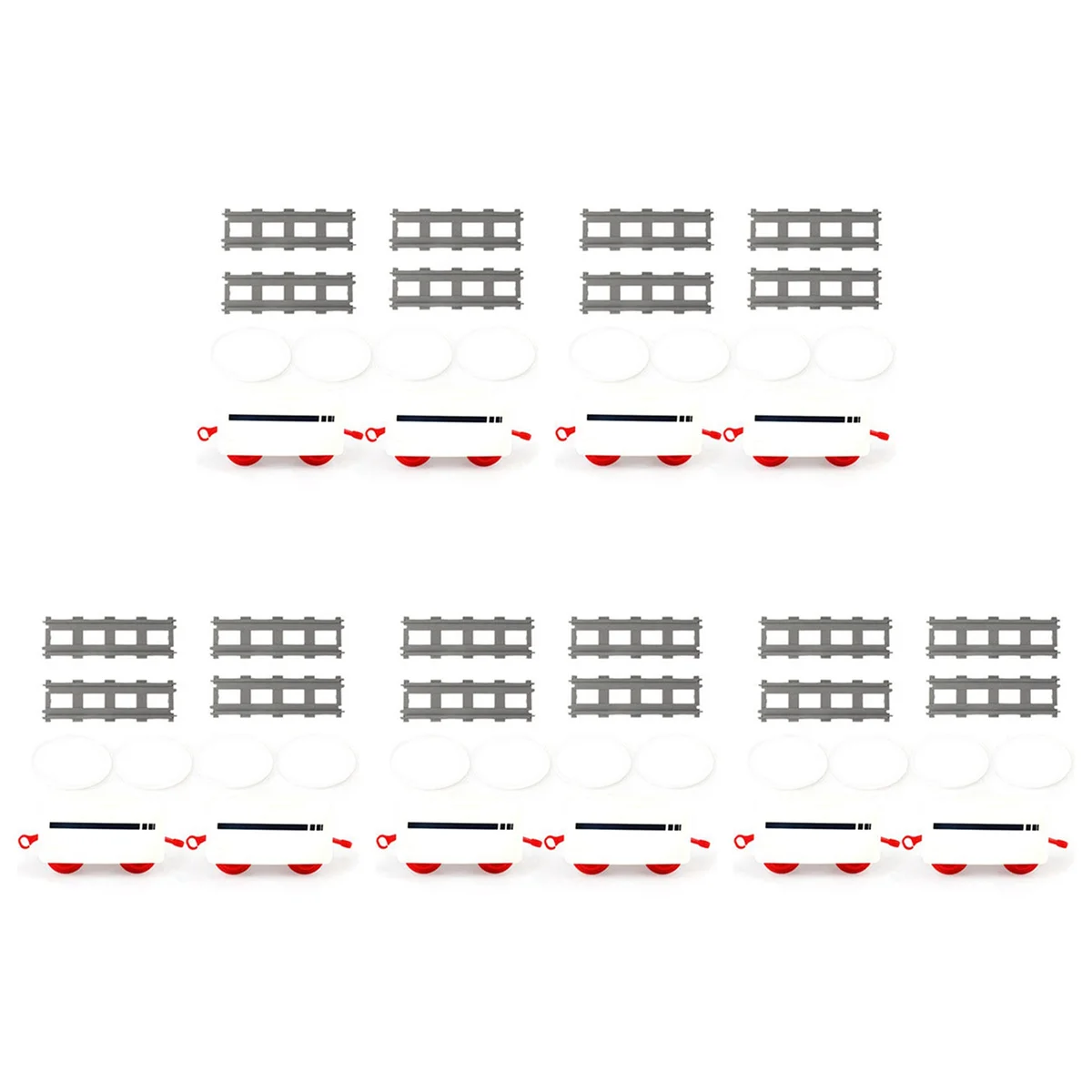 5 ชุดรถไฟซูชิโรตารี่ Sushi TRACK สายพานลําเลียงหมุนตารางอาหารเด็กชุดรถไฟ DIY ซูชิซูชิปาร์ตี้