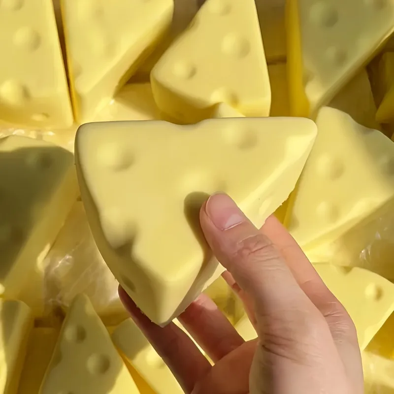اسفنجي مقلد الجبن لعبة الضغط نكهة الحليب الغذاء لعبة حسية لينة الإجهاد الإغاثة بطيئة ارتفاع تململ لعبة للأصدقاء الهدايا