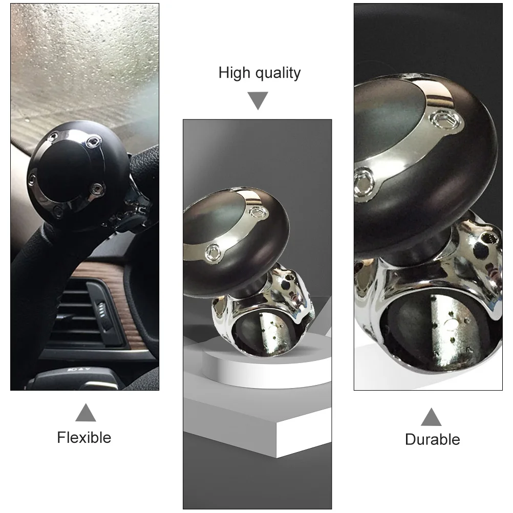 Automotive Mini Power Handles Knob Universal Automotive Mini Power Handles Assisted Ball Durable Automotive Steering Wheels