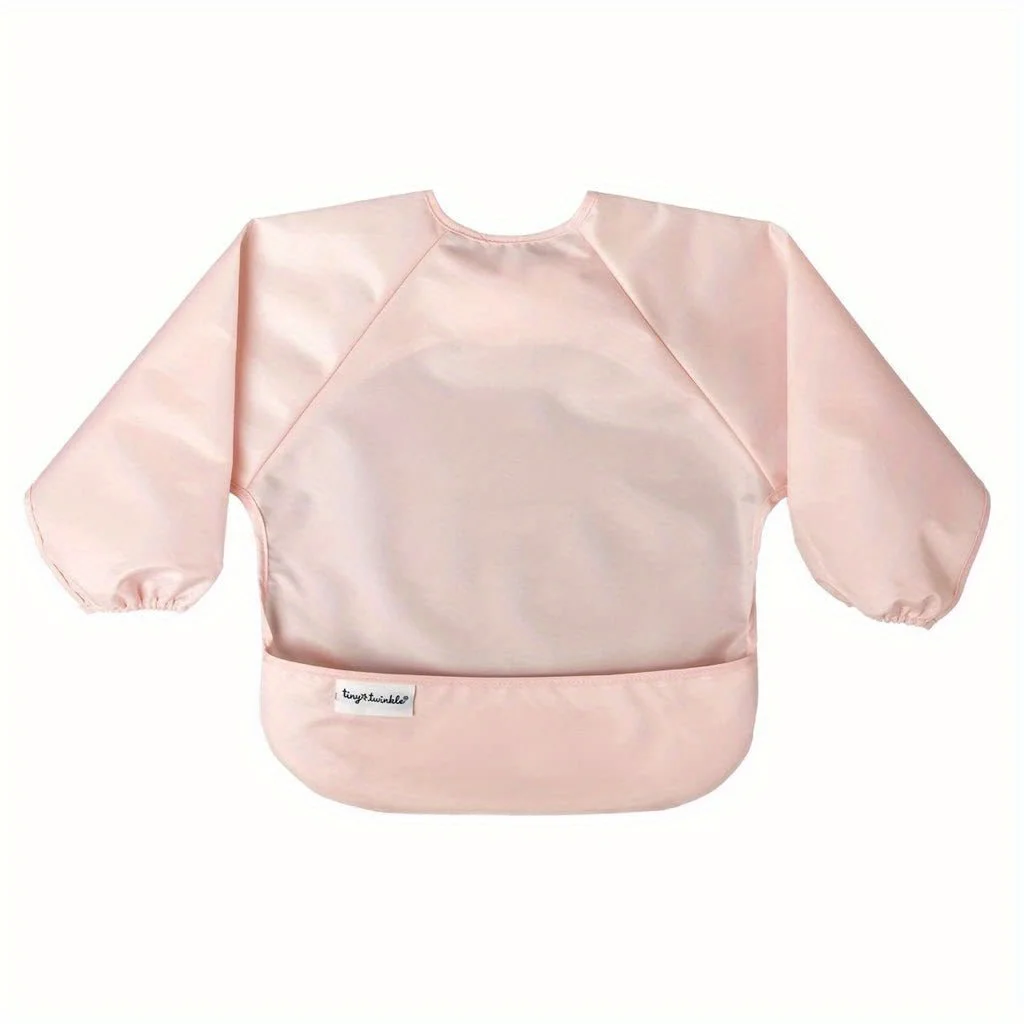 Bavoir pour bébé Tiny Twinkle anti-salissures, bavoir à manches longues, bavoirs imperméables pour tout-petits, lavable en machine