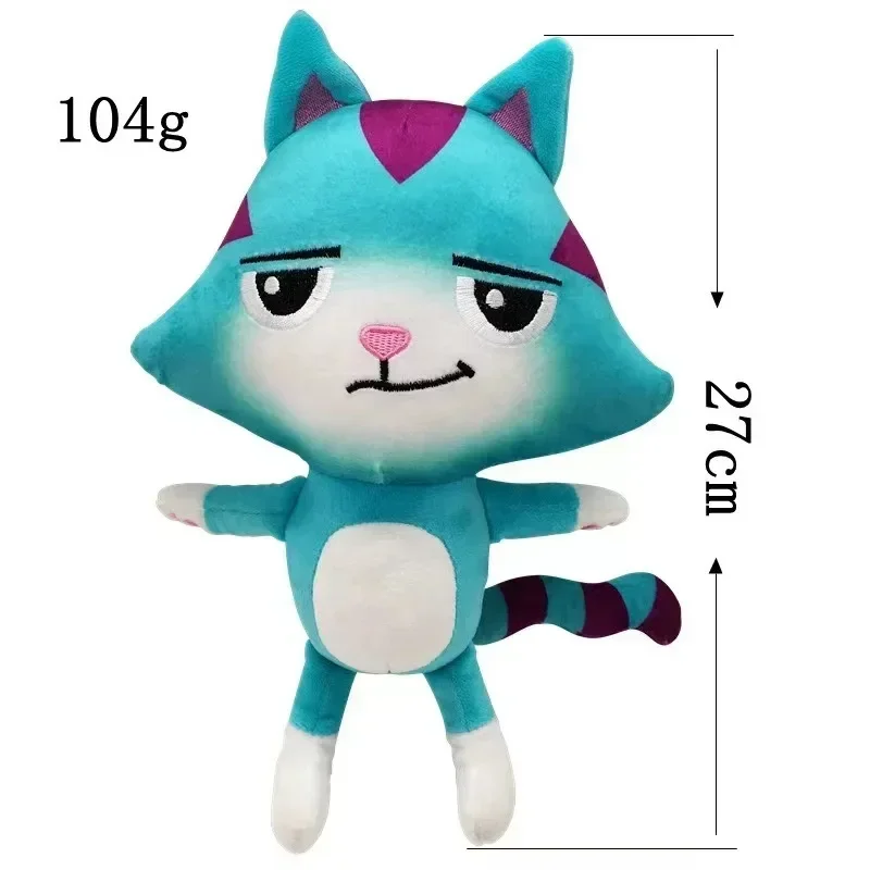 Cartoon Gabby Dollhouse Plush Toys Stuffed Animals Mermaid Cat Plushie Birthday Gift view 3
