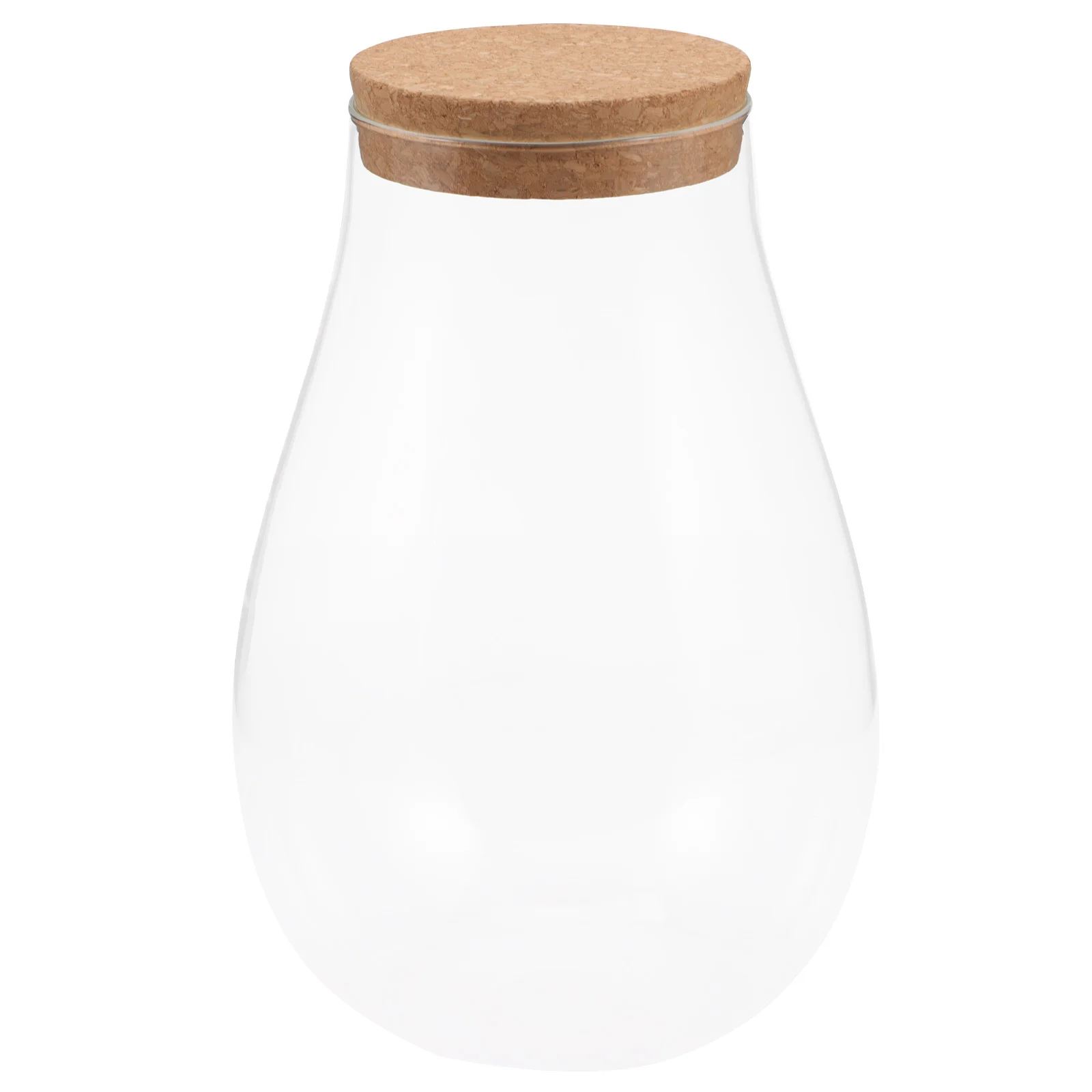 

1pcs Glass Terrarium Diy Kit For Moss Plants, Micro Landscape Container Home Office Decor, Ecological Bottle Indoor Outdoor,