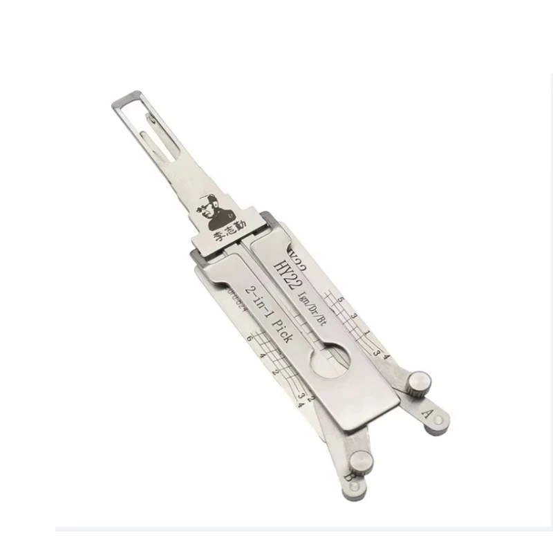 2026 NEW HY22 NEW Lishi 2-in-1 Pick/Decoder for Hyundai/Kia Lock Pick Tool Locksmiths Tool Ganzua