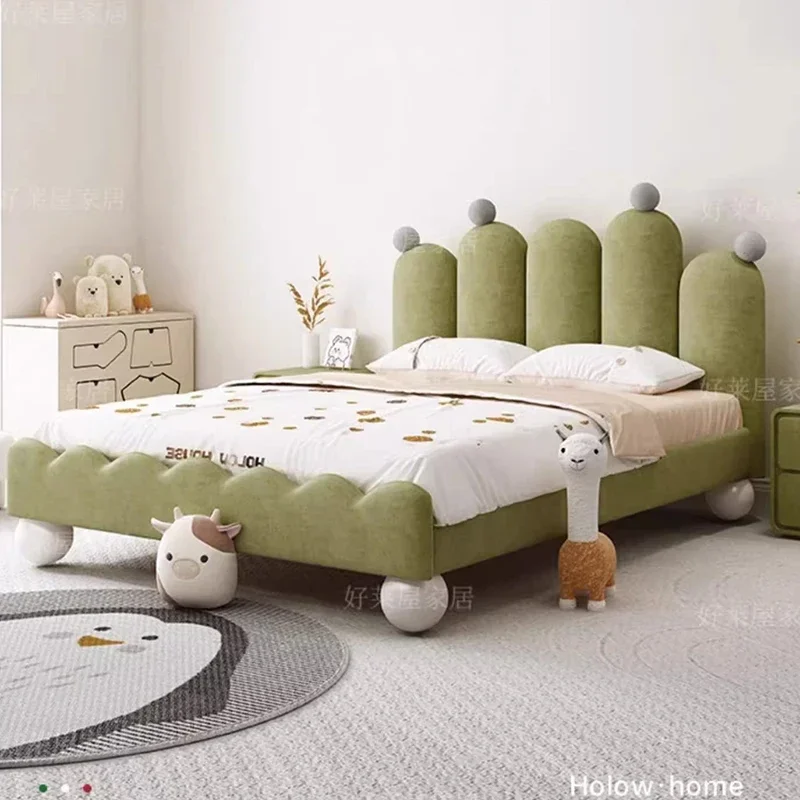 

Design Girls Bed Modern Beauty Sun Multifunctional Luxury Wooden Princess Bed Sleeping Safe Japanese Beliche Trendy Furniture