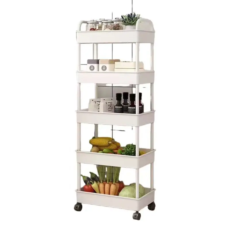 Multi-Layer Cart Holder, Baby Snacks, Mobile Bathroom, Bathroom Storage Rack