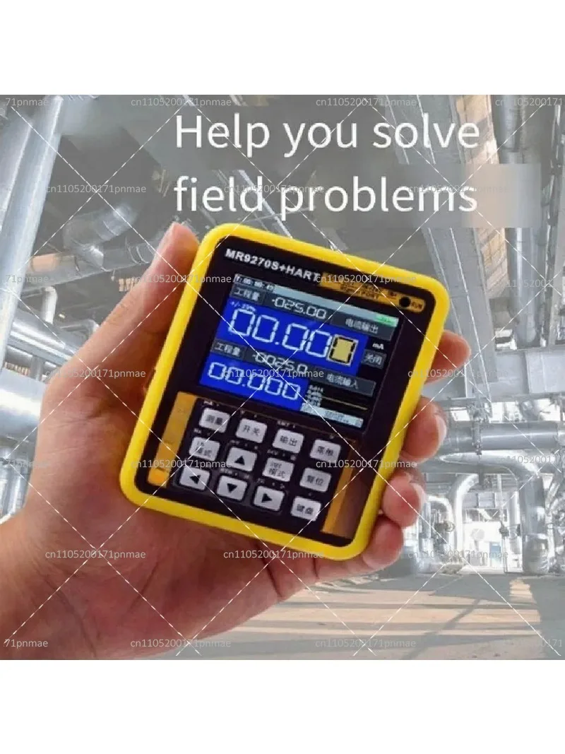 Mini Handheld Signal Calibration 4-20mA HART Generator Tester Current Voltage Source