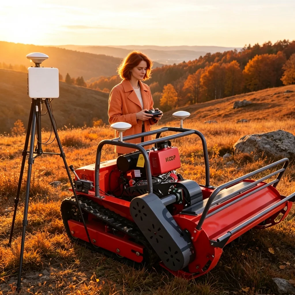 Customized Red 1000SGPS Flail Grass Shredder Cost‑Effective Agricultural Grass Chopper for Small‑Medium Farm Use