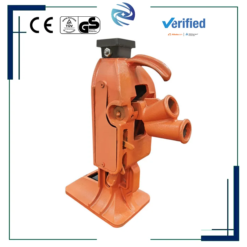 

Manual Hydraulic Lifting Jack with Top and Toe Load Capacity for Material Handling