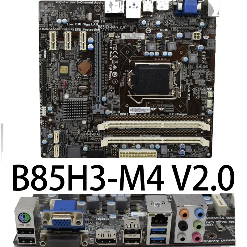 Used For Acer B85H3-M4 V2.0 V1.0 Q87H3 B85H3-AM-AS 1150 pin main board  (store code: 0760)