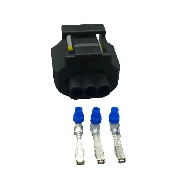 shhworldsea 3 Pin Alternator Three Lead Wiring Pigtail 1U2Z-14S411-TA  Speed Sensor Plug 184032-1 For Ford Focus Fiesta Mondeo