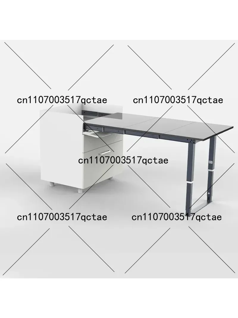 Multi Segment Folding Pull-Out Table Track, Double Foot Folding Rail, Hidden Drawer Slide for Kitchen Side Table