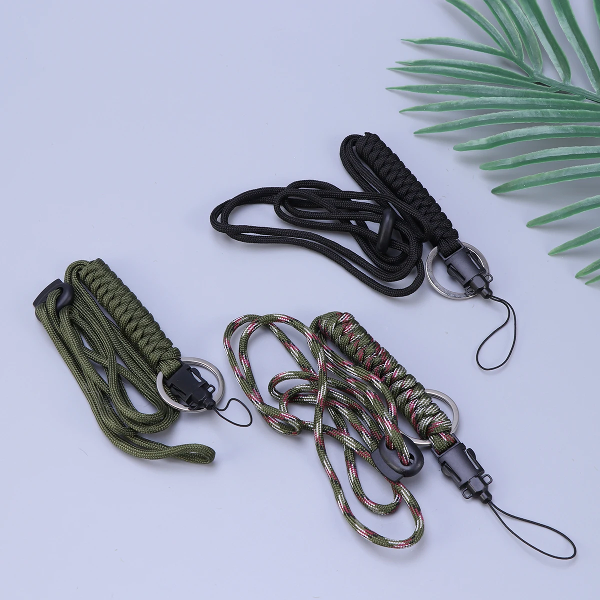 

3 Pcs Waterproof Bag Lanyard Lanyards Multifunctional Rope Telephone Whistles Cord