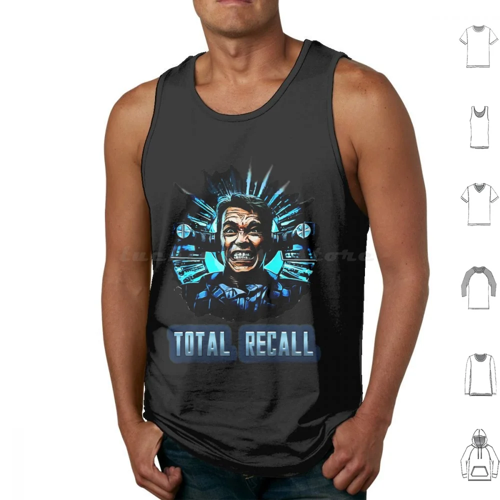 Total Recall Tank Tops Vest Sleeveless 1987 Movies Popular A Beverly Hills Cop Eddie Murphy The Never Ending Story