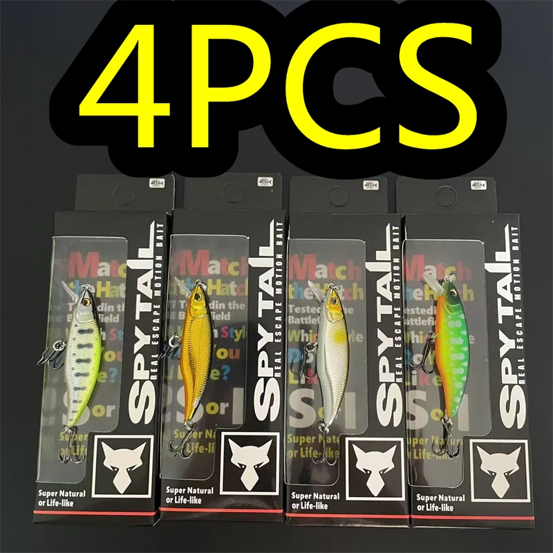 

LURETV SAME STYLE Greathunting GH54S 5,4 см 3,5 г 4 шт. Наживка для форели с погружным потоком Ma Kou Lu Ya 9101