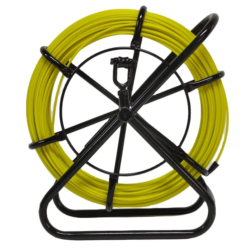 Poste de duto de fibra de vidro de 4-16mm extrator de cabo de fibra pólo de duto de extrator de cabo óptico