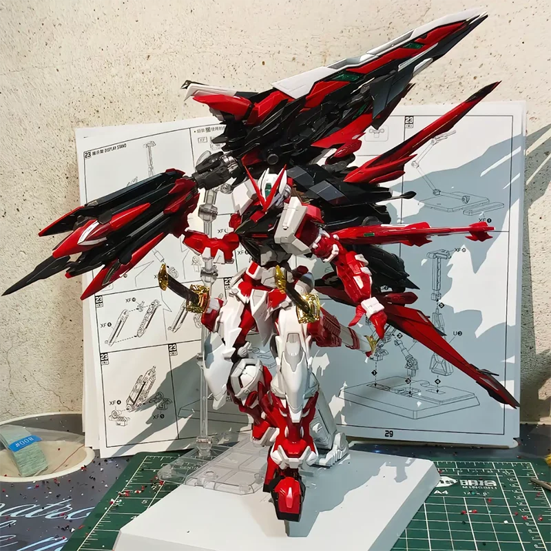 【再発行】DABAN MG 1/100 アストレイ レッドフレーム 8812A 組立モデルキット フライトユニット ソード アクションフィギュア ロボット プラスチックモデル おもちゃ