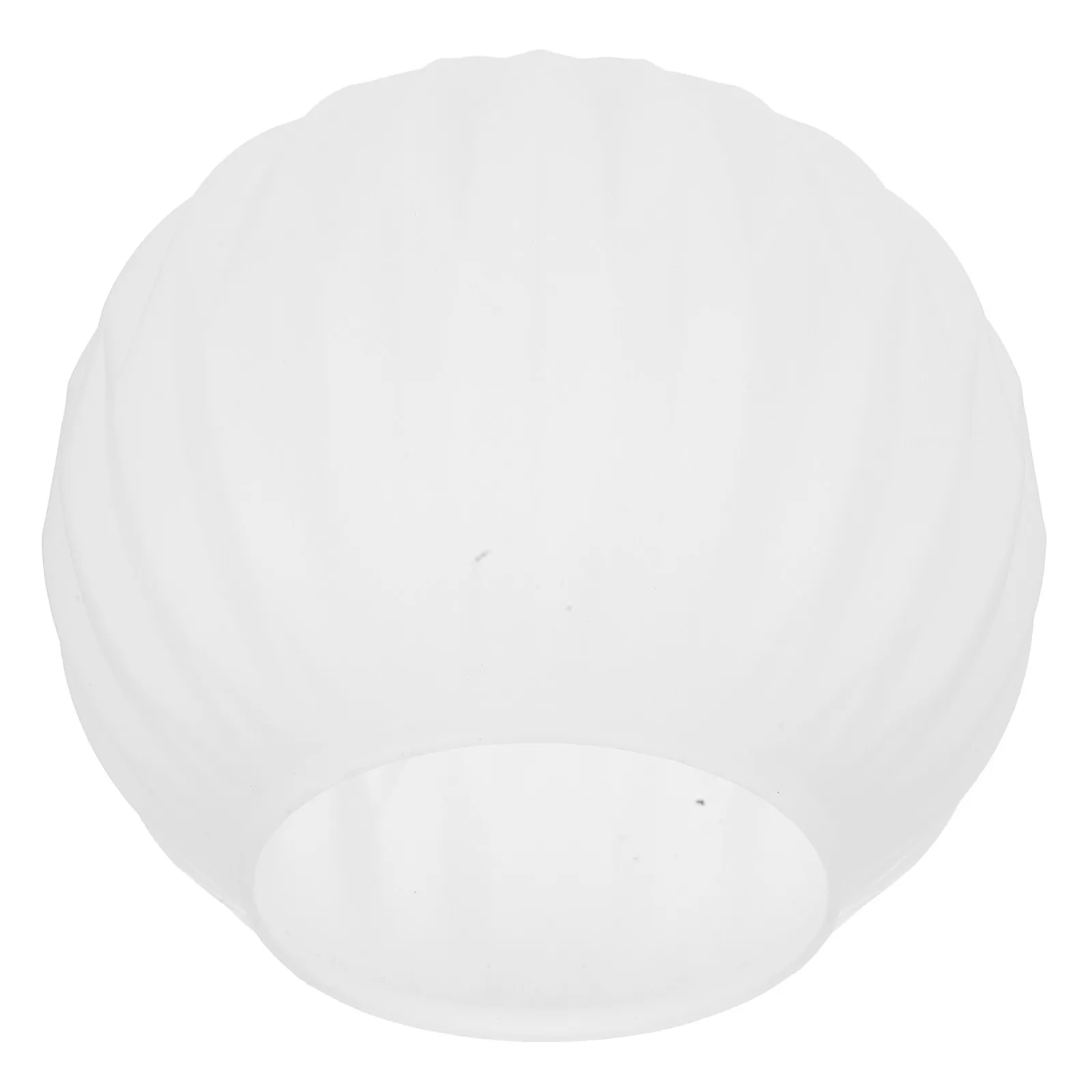 

Сменный стеклянный плафон молочно-белый полосатый 180 мм для подвесного светильника E27, мягкий рассеянный свет, современный абажур