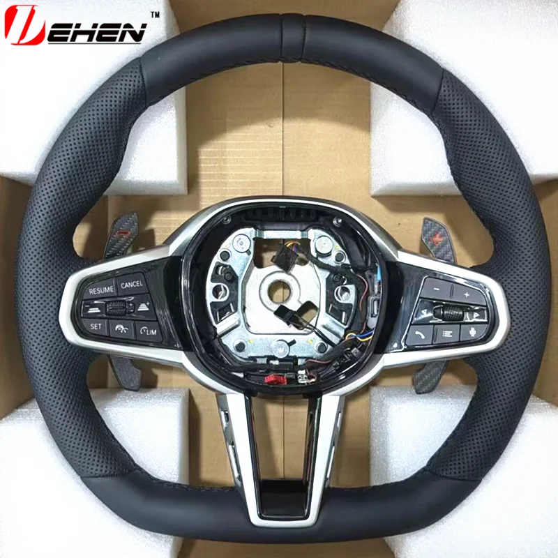 Carbon Fiber Steering Wheel For BMW 1 2 3 4 5 6 7 Series M2 M3 M4 F10 F20 F30 F15 F16 F25 F26 F01 F02 F80 F82 F87 F01 F02 F34