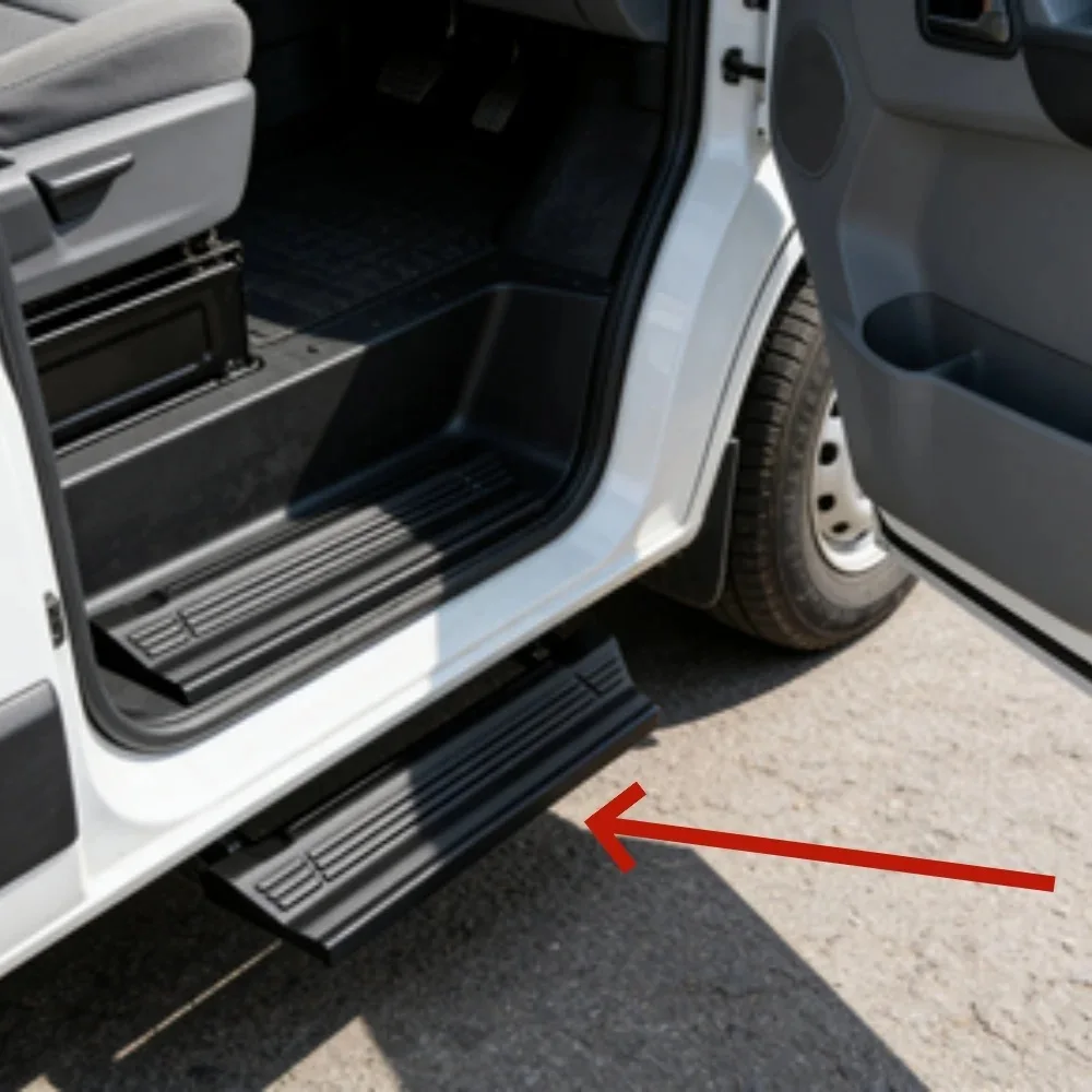 2PCS For Peugeot Boxer Motorhome/Campervan Cab Door Sill Protector 2007-2023 Durable Automotive Door Entry Guard For Car Black