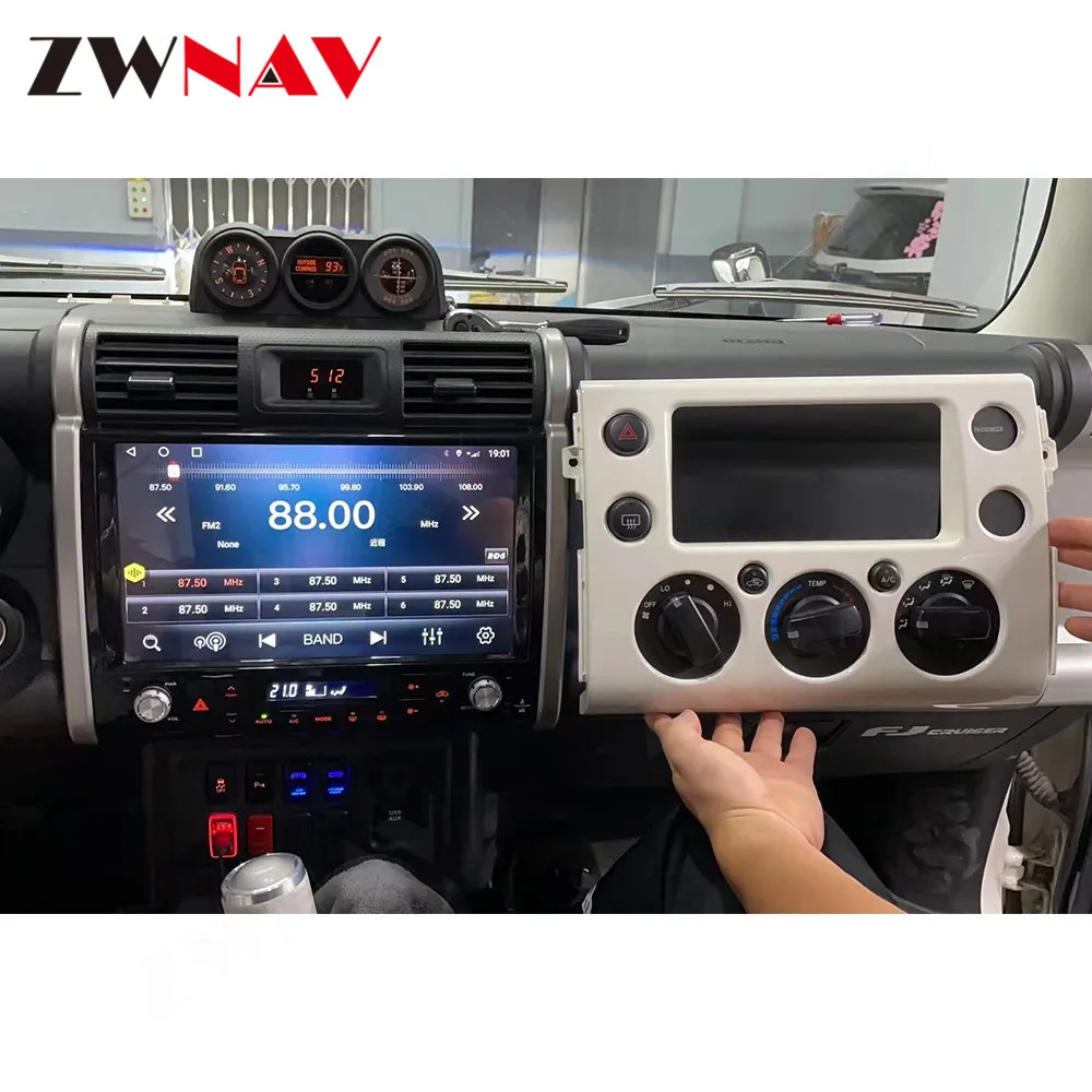 

128G 2 Din Android Screen Car Multimedia Player For Toyota FJ Cruiser 2007-2021 Video Radio Audio GPS Navi Head Unit Auto Stereo