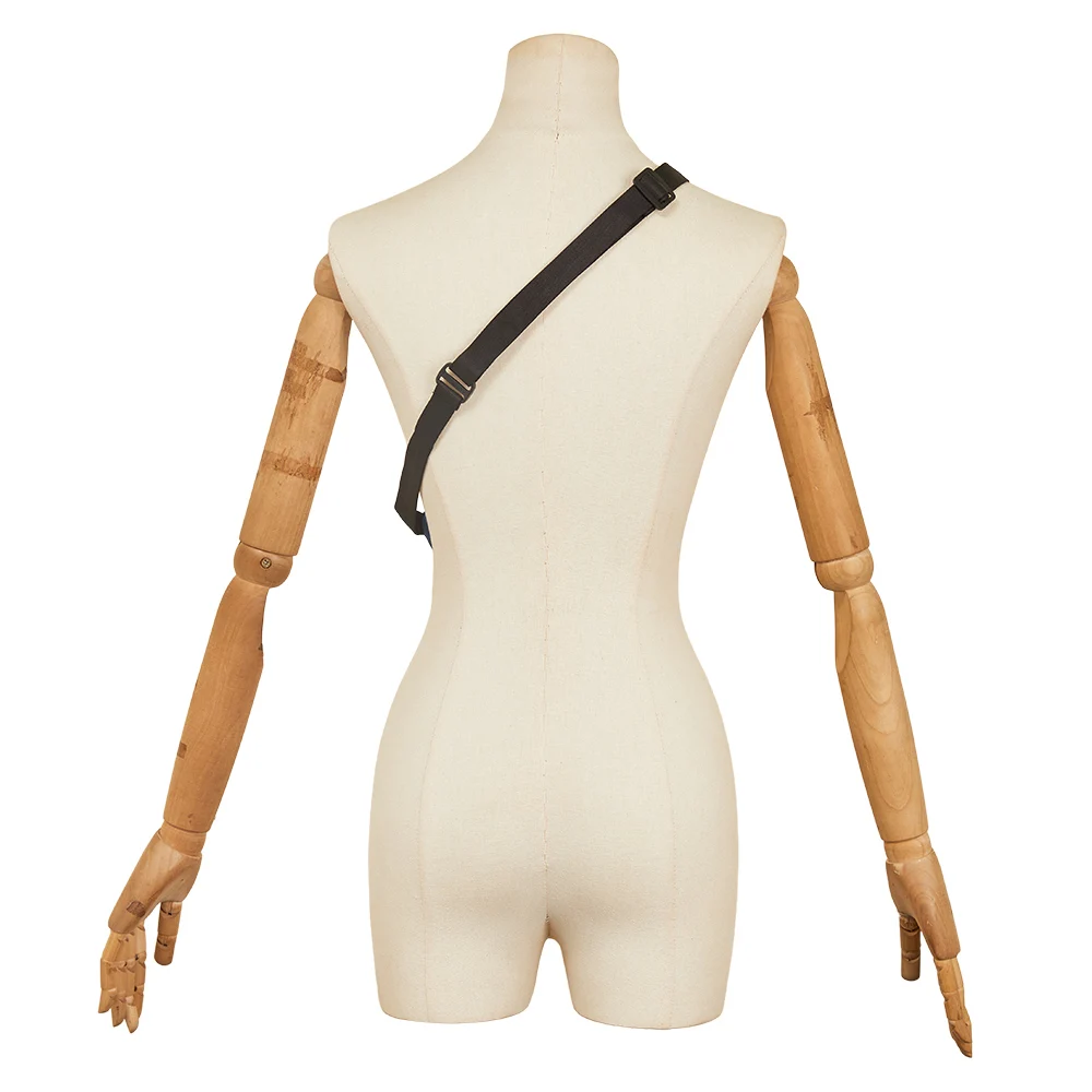 Zoey Borsttas Kwastje Hanger Volwassen/Kinderen Schoudertas Crossbody Tassen Demonen Jagers Fantasia Cosplay Kostuum Accessoires