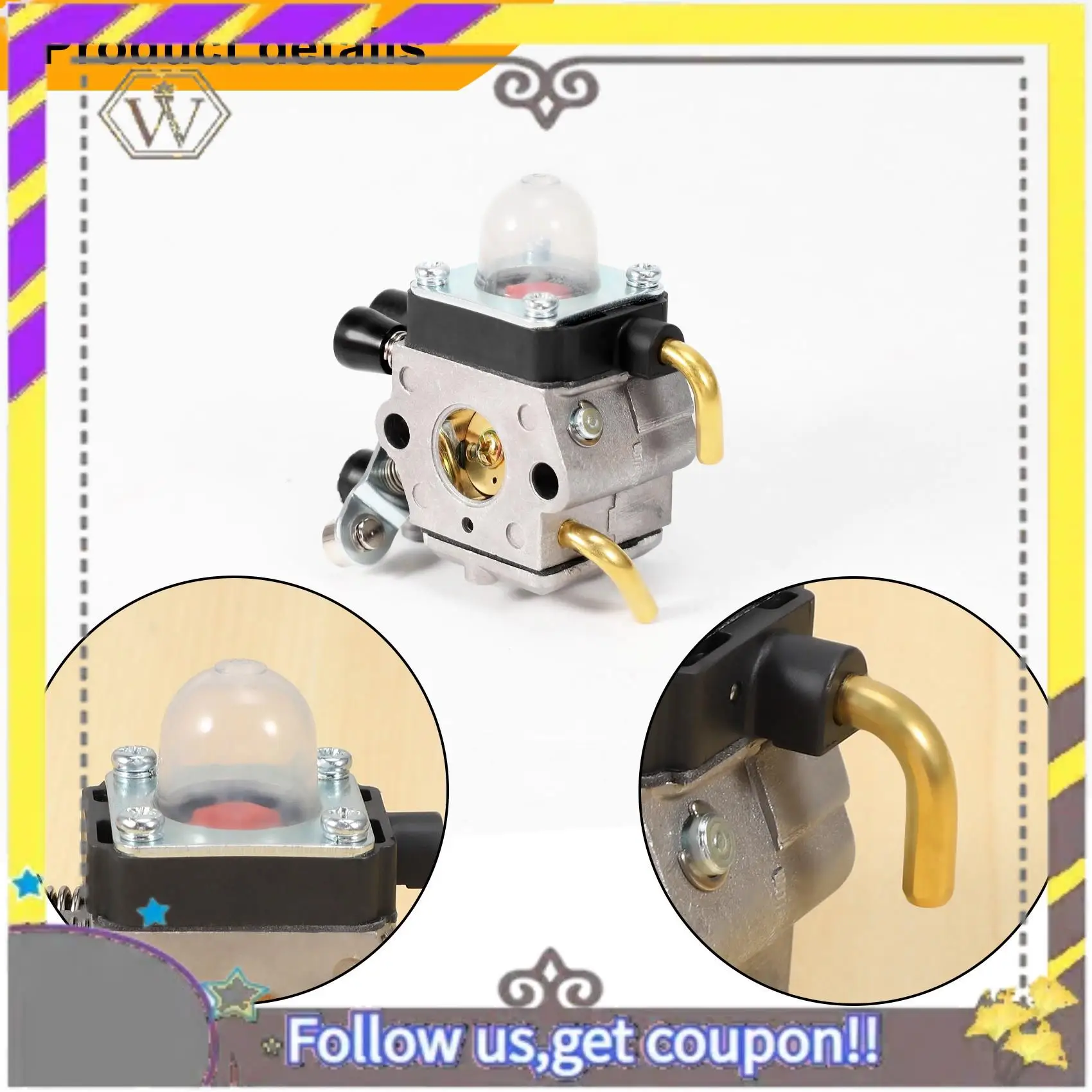 

L38A-Карбюратор для карбюратора Stihl FS80-STIHL FC55 FC75 FC85 FS310 FS38 FS45 FS45C FS45L FS46 FS55 FS55RC FS55T FS74 FS75 FS