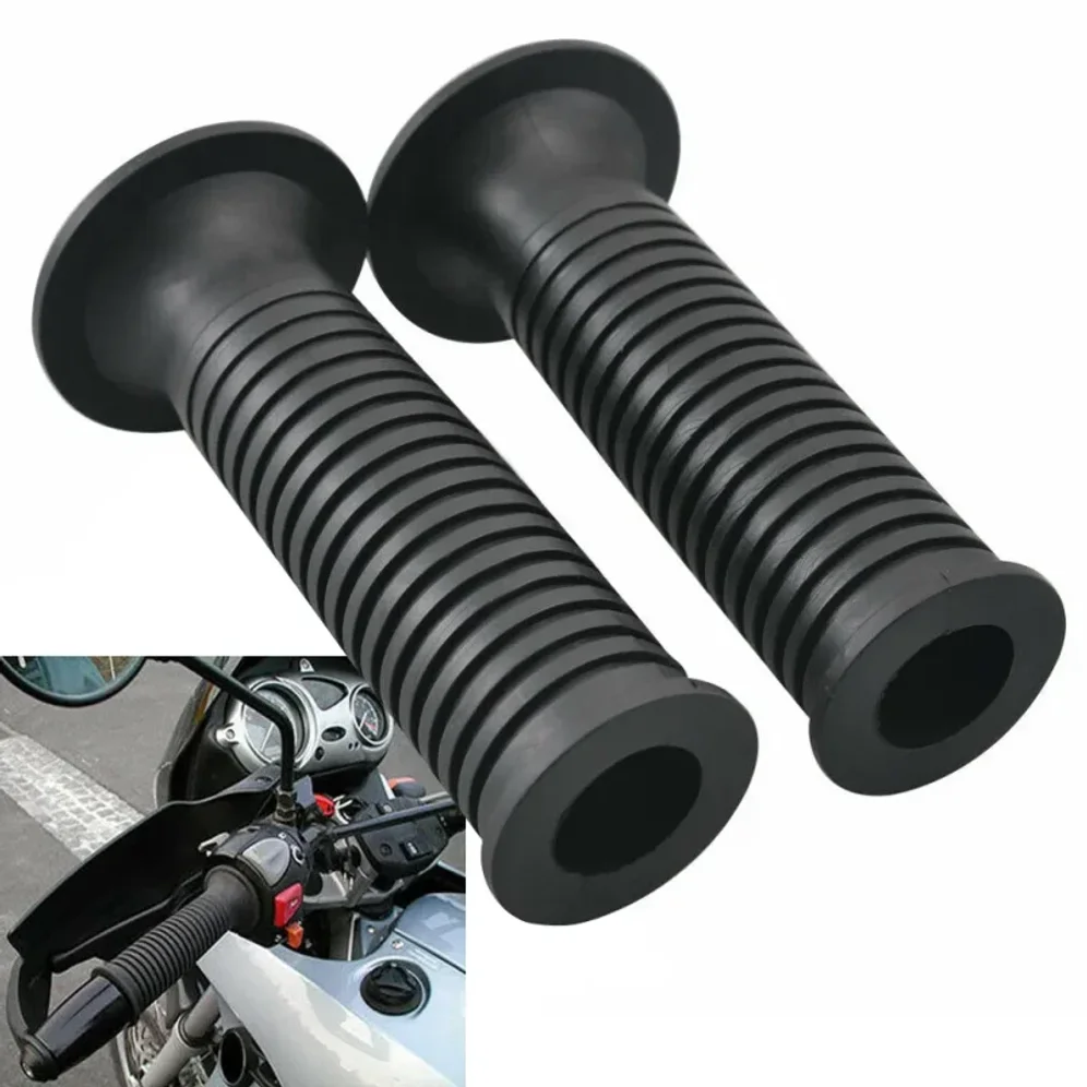 For BMW R1100 R1150 R1200RT R1200LT R1150RT GS R S F650 Motorcycle Black Rubber Handlebar Hand Grips Bars Cover Accessories